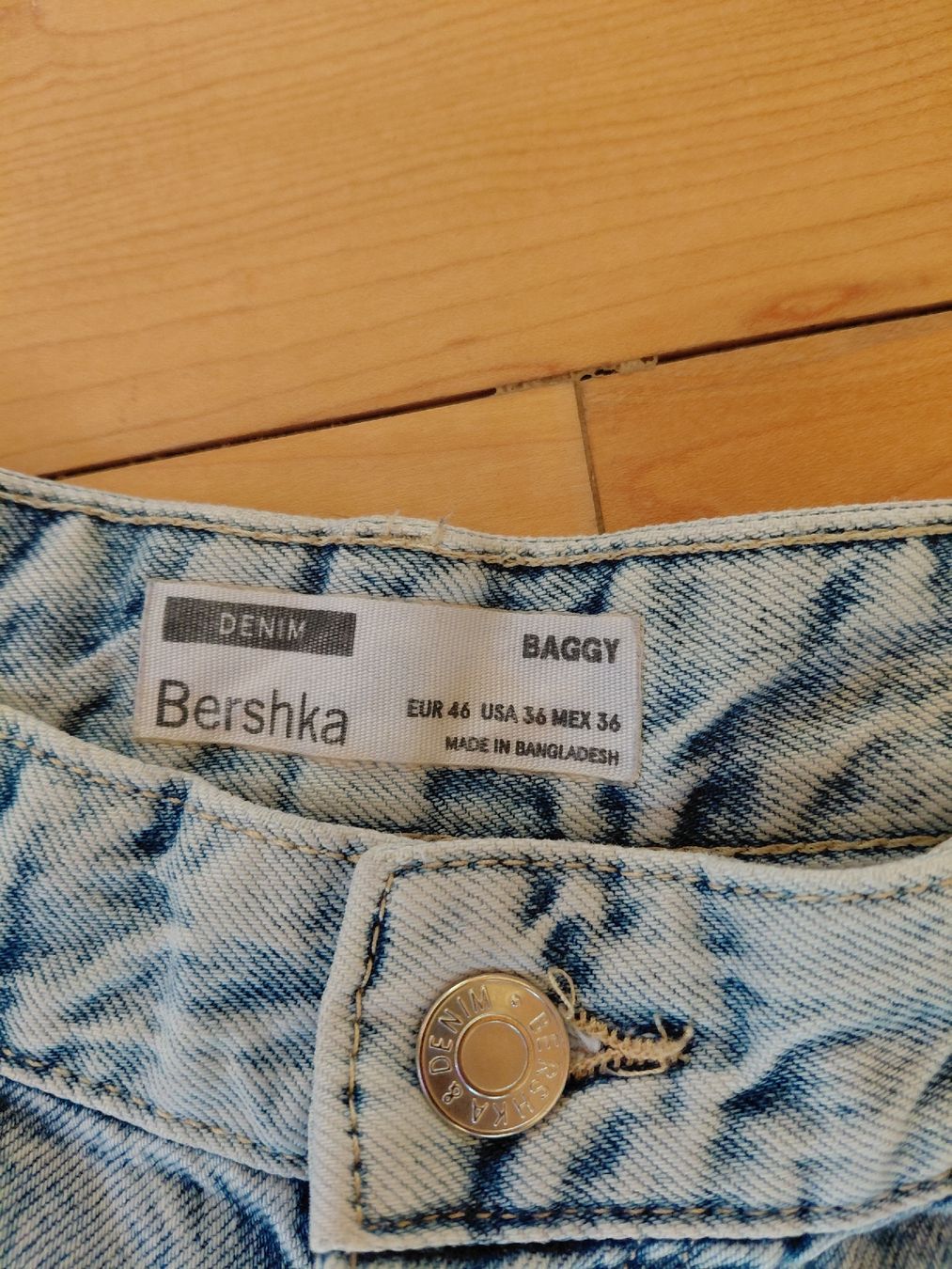 Bershka Jeans: Jeans denim baggy  – D'occasion à Biel/Bienne par myl_r8fx
