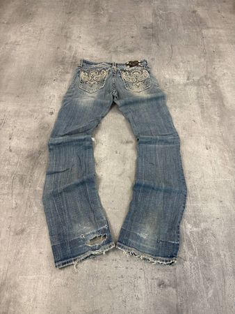 Vintage Miss Me Bootcut Flared Jeans (M)