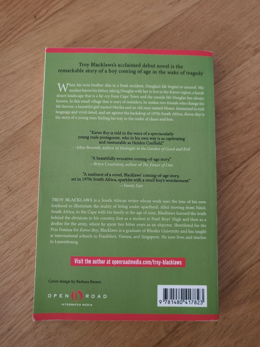 Libri: Troy Blacklaws - Karoo Boy – Usato da Dietlikon venduto da Dietlikon_Verkauf 1