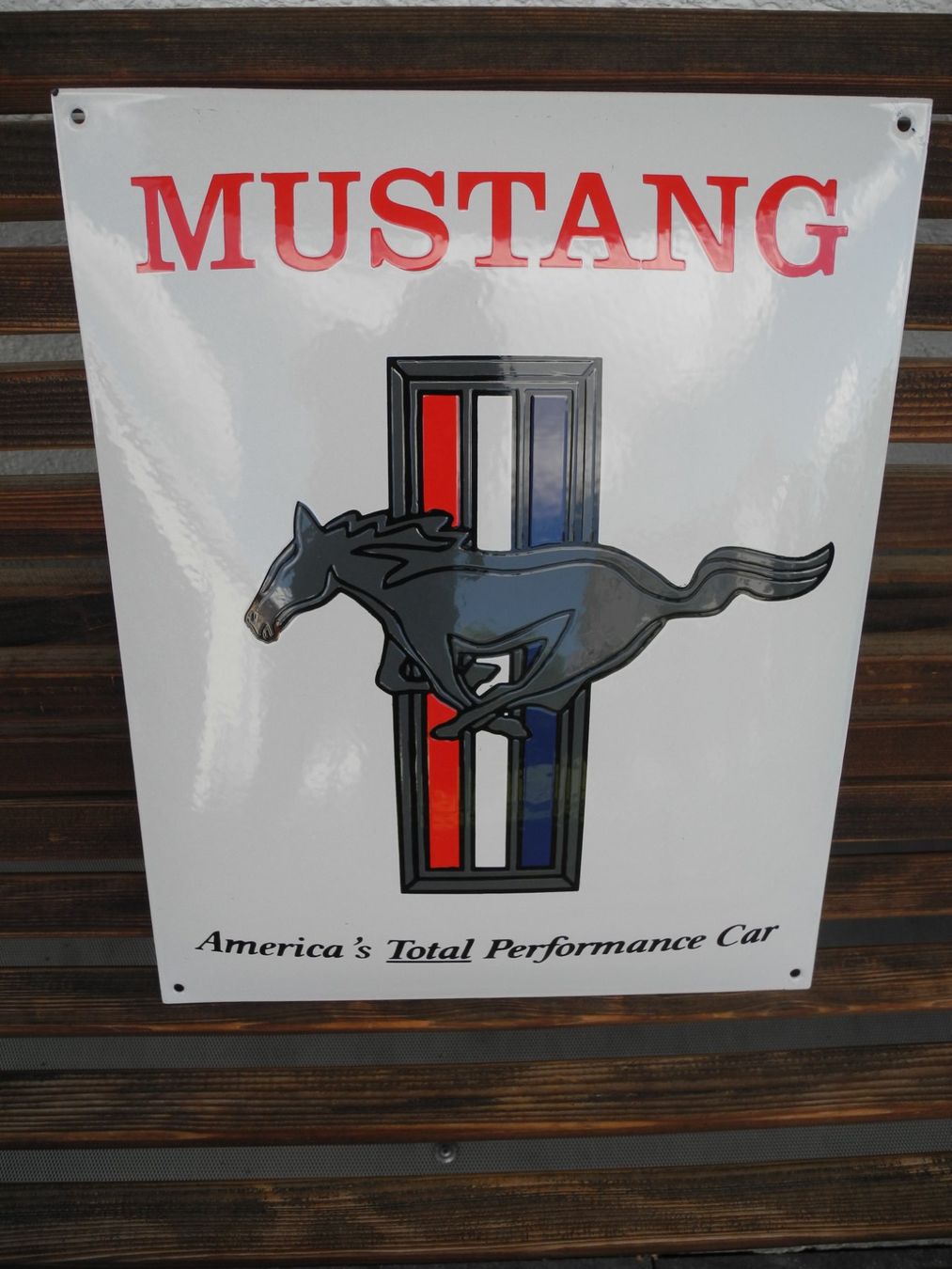 Insegne: MUSTANG EMAILSCHILD – Nuovo (secondo la descrizione) da Reinach AG venduto da Huckleberrysix 4