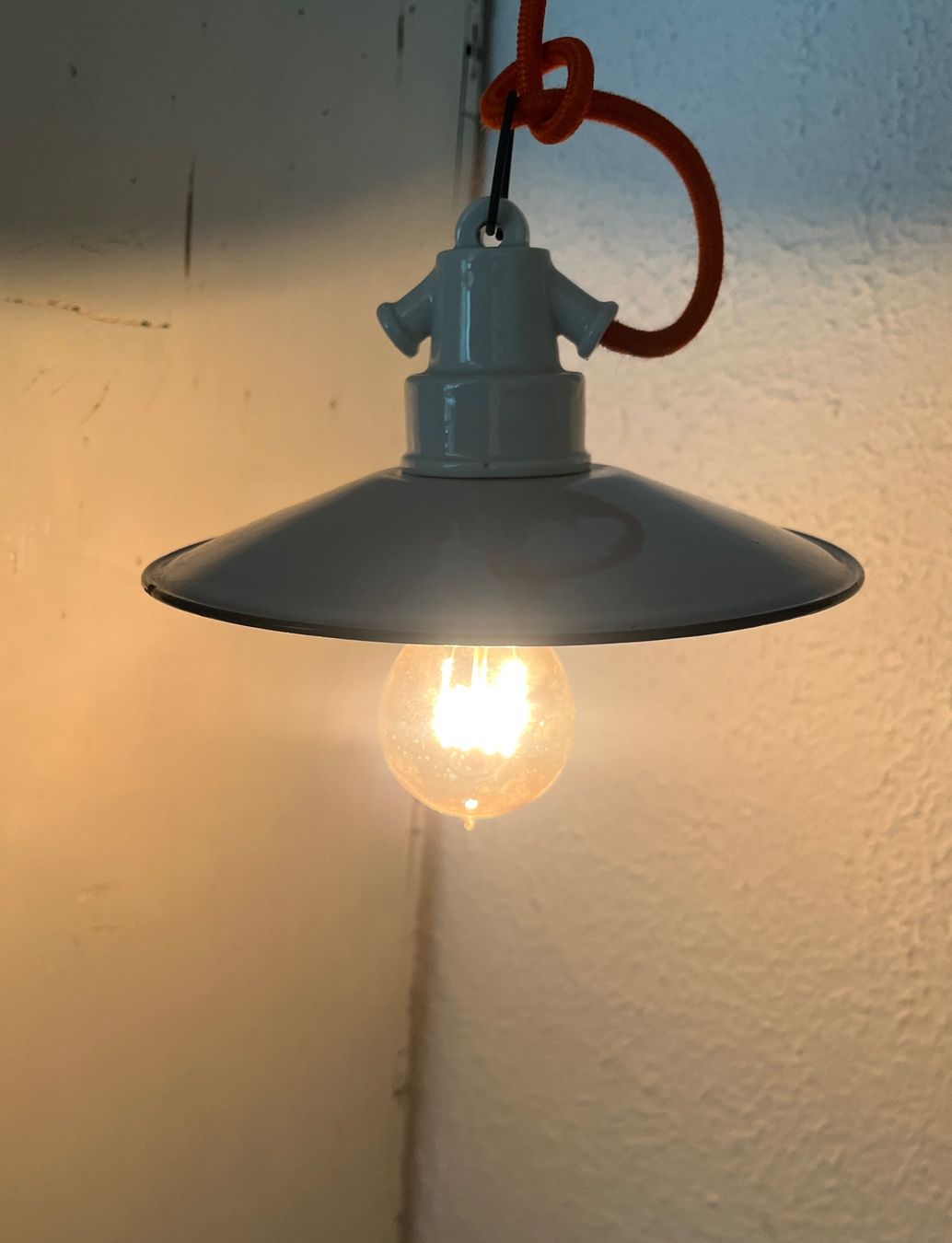 Lampade: Antike original Kellerlampe | Industrie | Vintage – Usato da Humlikon venduto da snowpeak101 3