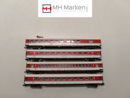 Fleischmann 4-Teiliges DB InterCity IC Wagenset Spur n o.OVP