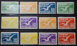 Uruguay Kat. 366-378 * 1928 Kat. 500 Euro RAR