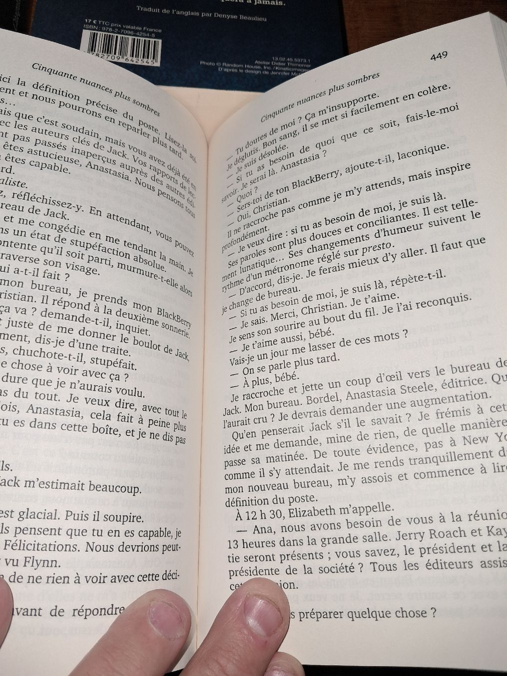 Libri: La trilogie Fifty Shades E L James – Usato da Le locle venduto da juliensaran 4