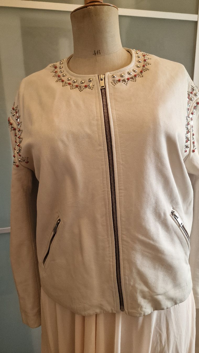 Isabel Marant Giacche: Blouson cuir Isabelle Marant – Nuovo (secondo la descrizione) da Bernex venduto da Nastylux