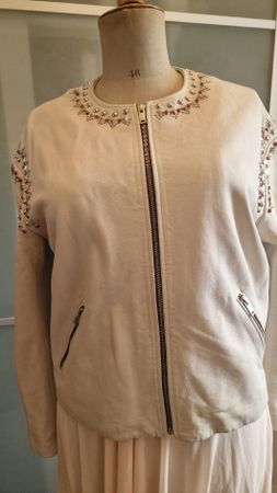 Blouson cuir Isabelle Marant