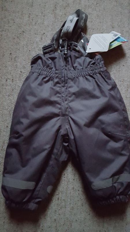 Pantaloni: Skihose, Winterhose, Schneehose 68 neu, grau oder pflaume – Nuovo e nell'imballaggio originale da Schönengrund venduto da Liane63
