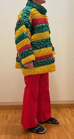 Fasnachtskostüm, Jacke mit Druckknöpfen, Hosen Grösse 36/38
