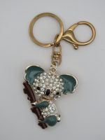 AUSVERKAUF - KOALA - Schlüsselanhänger mit Glitzersteinen