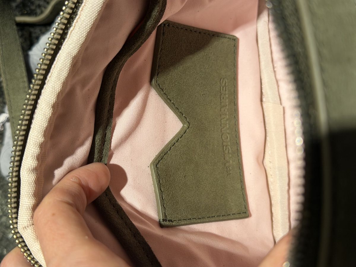 Borse da donna: Les Visionnaires Umhängetasche Wildleder khaki – Nuovo (secondo la descrizione) da Endingen venduto da rahelj 4