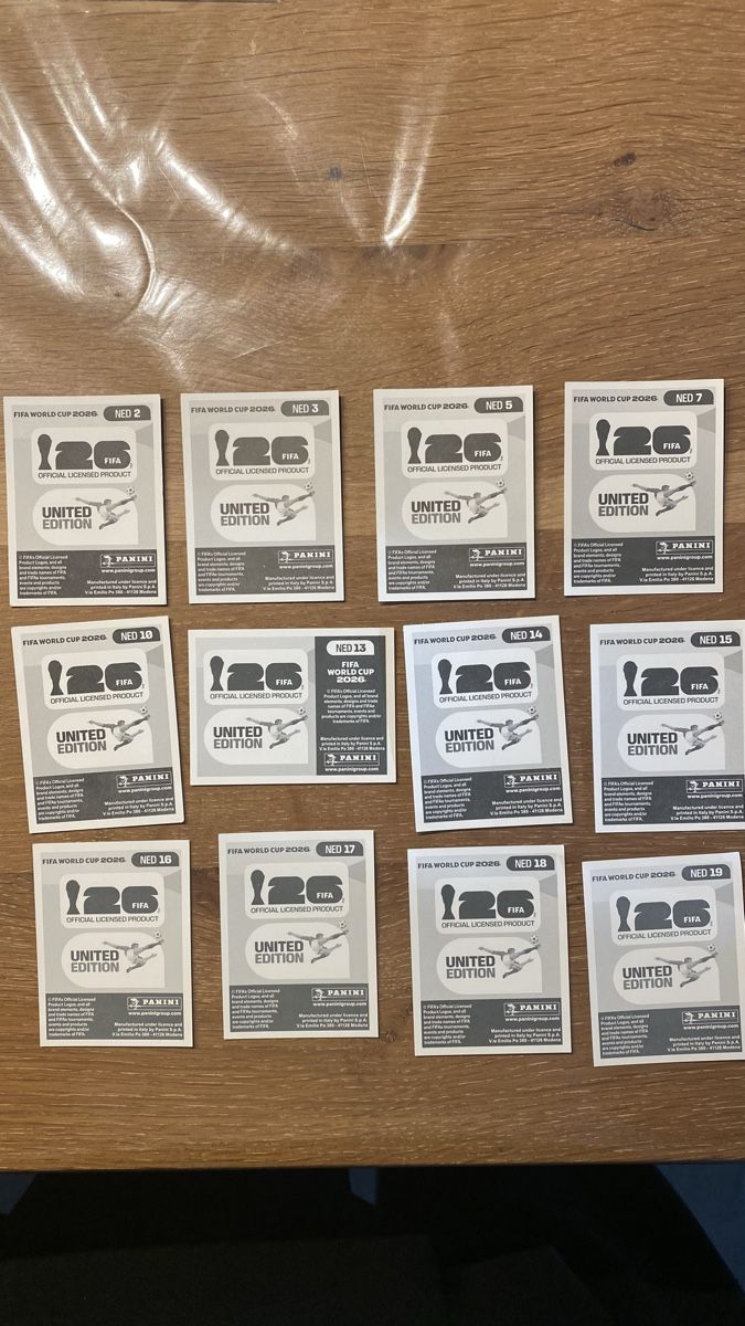 Panini Carte collezionabili: Panini Stickers - NED - 12 Stickers – Nuovo (secondo la descrizione) da Adliswil venduto da didoli 1