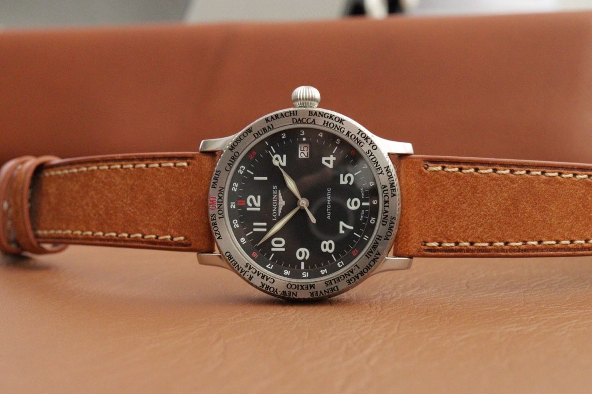 Longines Orologi: Longines Lindbergh Worldtimer Swissair - Full Set – Nuovo (secondo la descrizione) da Schaanwald venduto da travelintime01