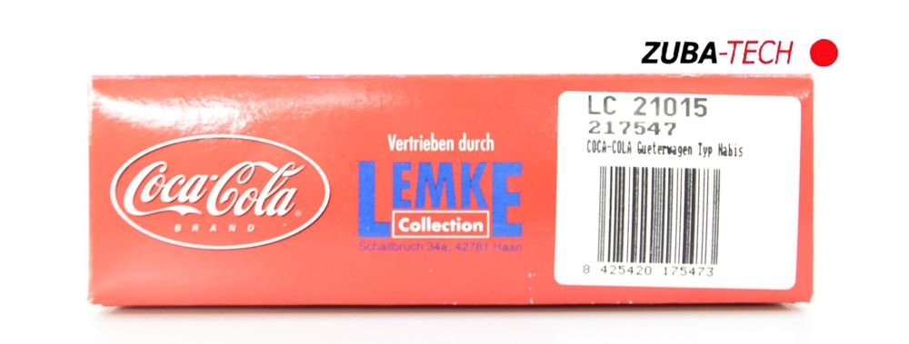 ELECTROTREN LEMKE 218988 Coca Cola mit OVP kaum gefahren EUR 30,52 - DE