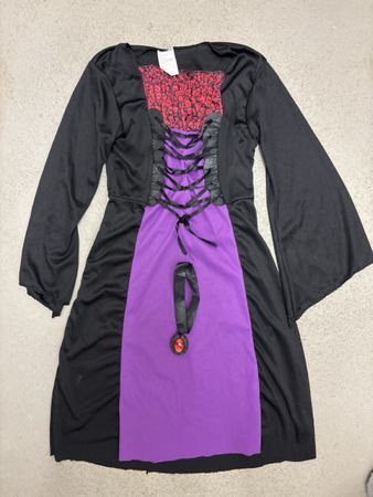 Hexenkostüm, Grösse S (110-120cm), Halloween, Karneval🎃👻🎭