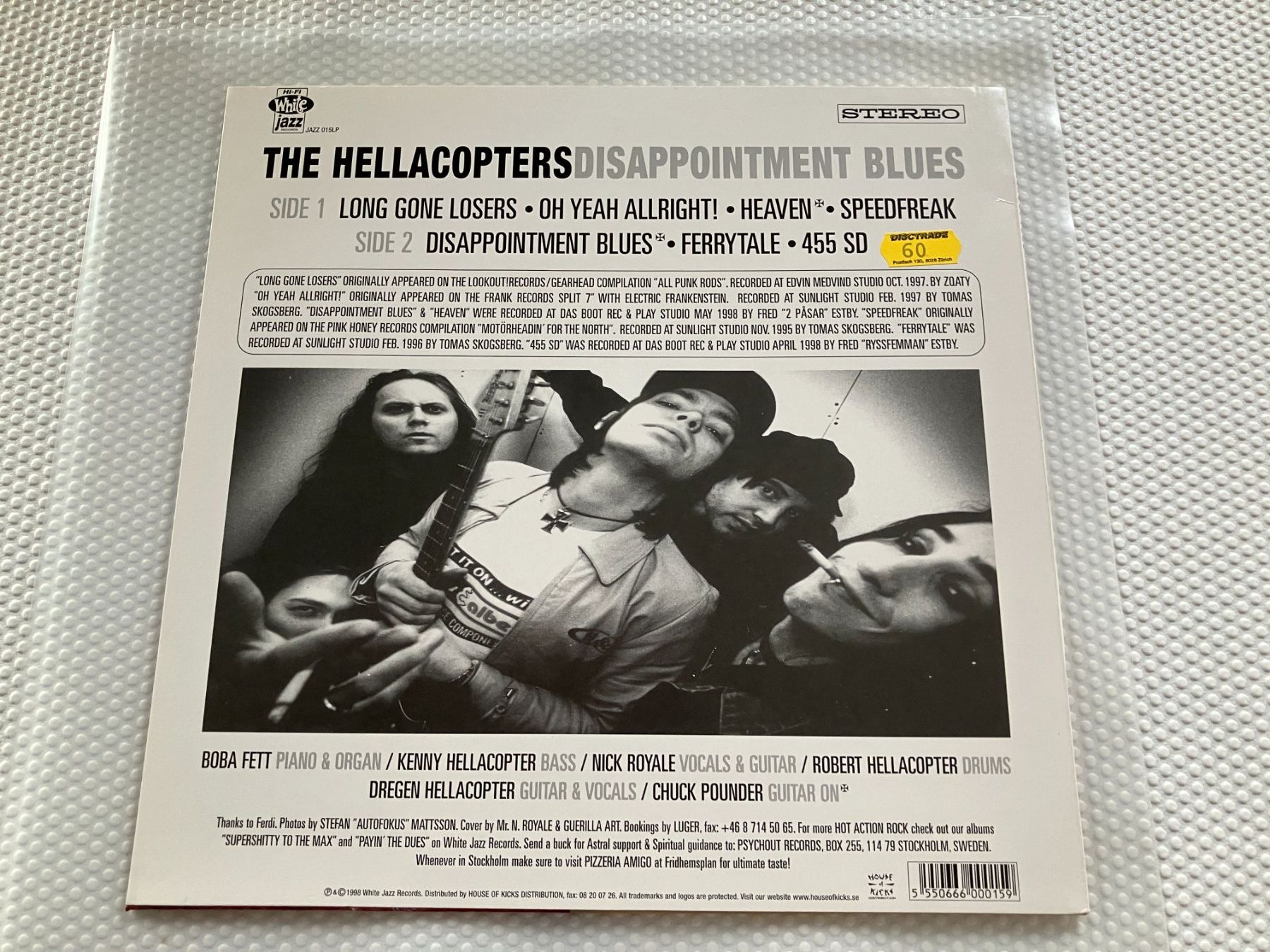 Dischi in vinile: The Hellacopters – Usato da Aarwangen venduto da Jukebox3 2
