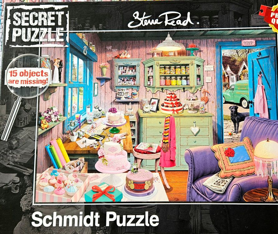 Schmidt Secret Puzzle 1000 Teile - NEUES (Neu (gemäss Beschreibung)) in ...