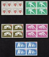 PP 1950 100 J. Eidg. Post + Sportdarst. VB pf SBK 120.--