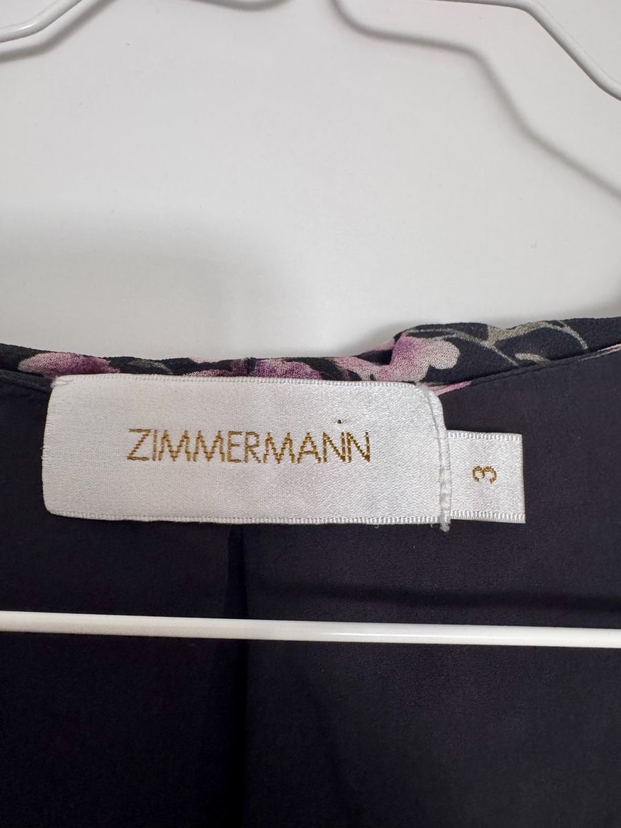 Zimmermann Robes: Zimmermann Kleid Gr. 3 Floral Schwarz – D'occasion à Steckborn par rab_y78k 3