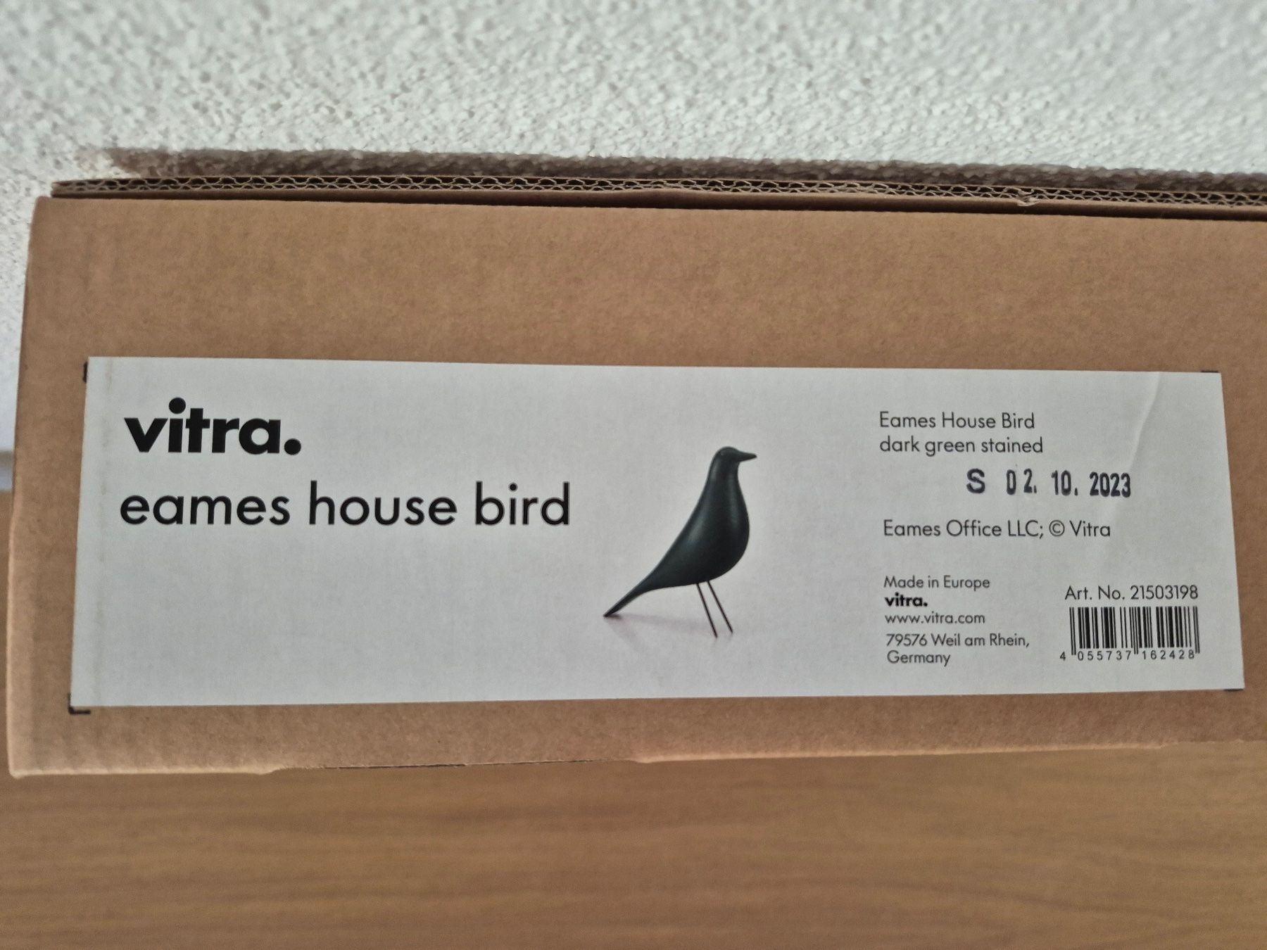 Vitra Figuren: VITRA Eames House Bird dark green – Neu und originalverpackt aus Hirschthal von edr567 4