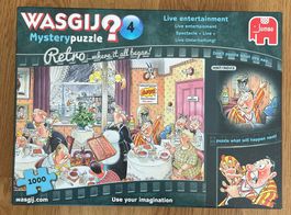 Wasgij Mystery Puzzle 4 Retro - Live entertainment