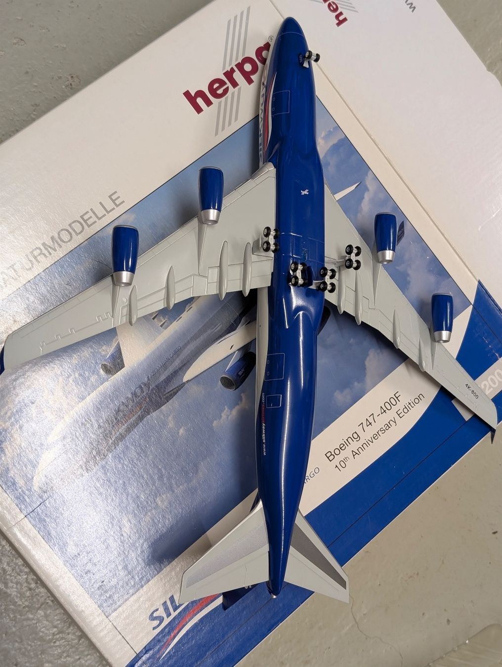 Herpa Kit di modellismo & Modellini statici: HERPA B747-400 Silkway 1:200 – Usato da Wallisellen venduto da Bigthings 3