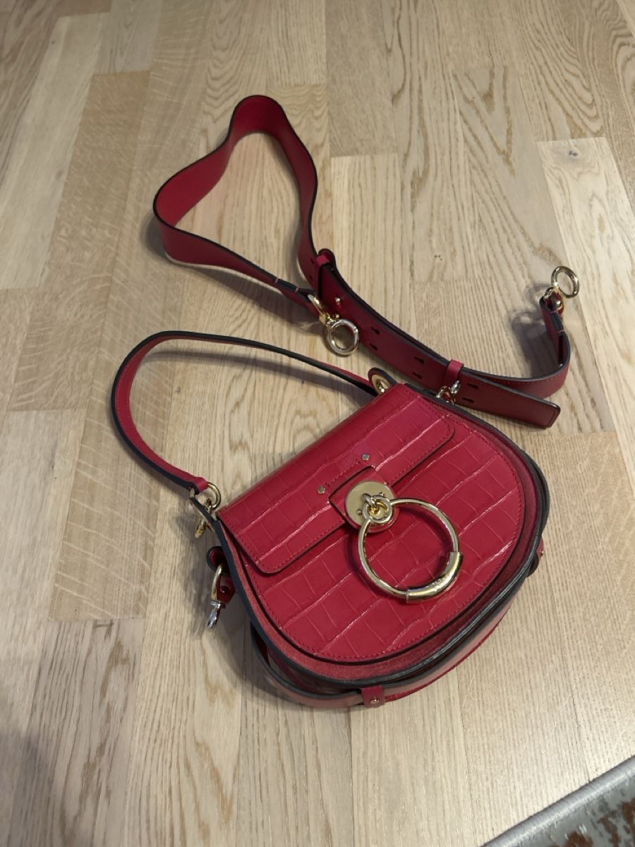 Chloé Borse da donna: Chloé Handtasche, pinke Krokooptik – Usato da Pfäffikon ZH venduto da ers_w9mn