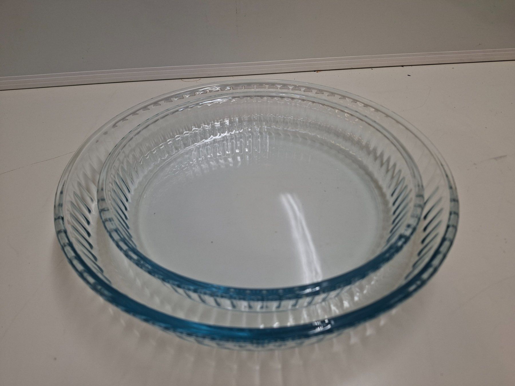 Teglie da forno: 2er Set Auflaufformen aus Glas – Usato da Wettingen venduto da Wendemarket