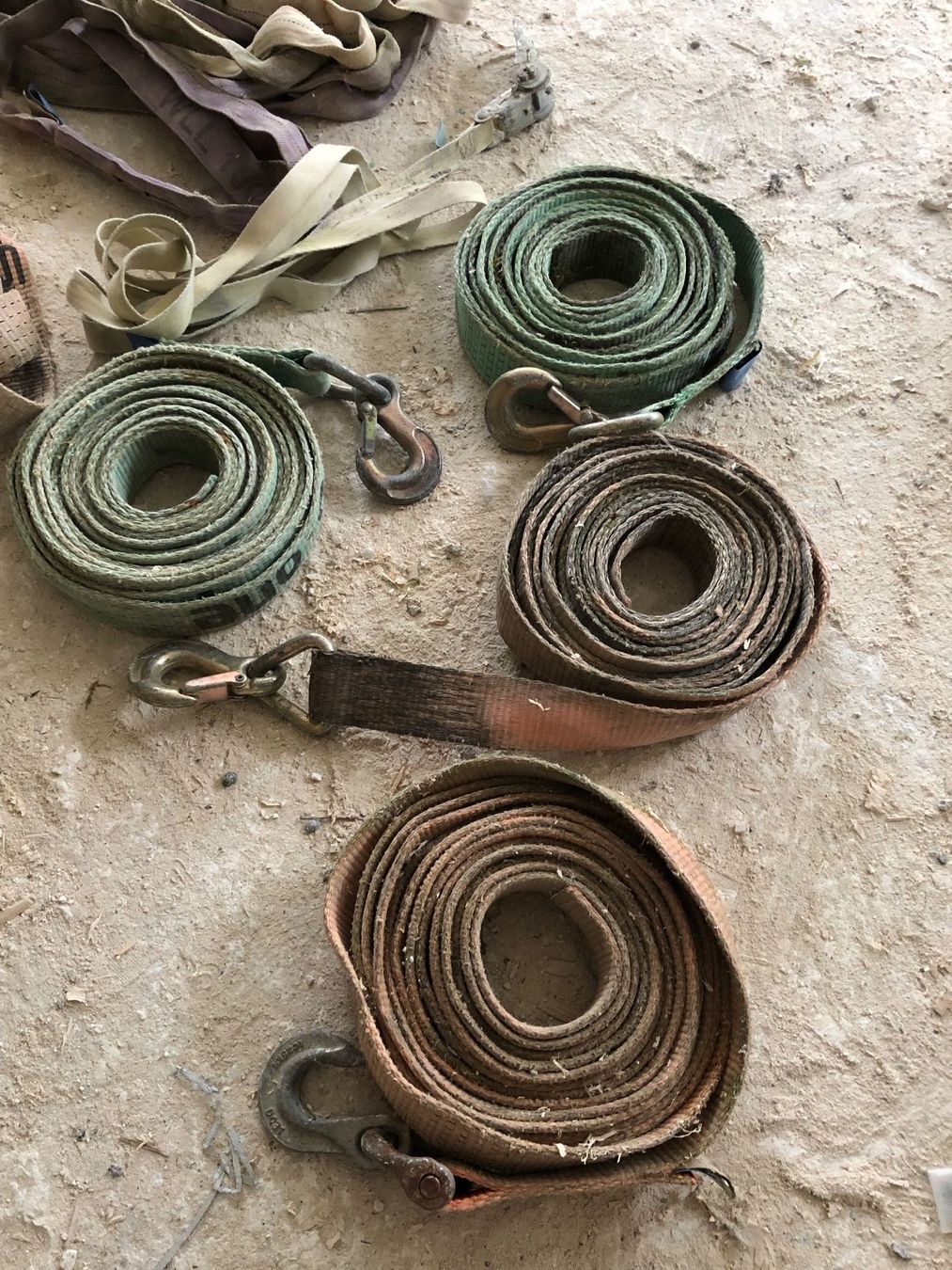 Tutti gli attrezzi: Spanngurte-Set mit Haken gebraucht – Usato da Laupersdorf venduto da TaBeK1974