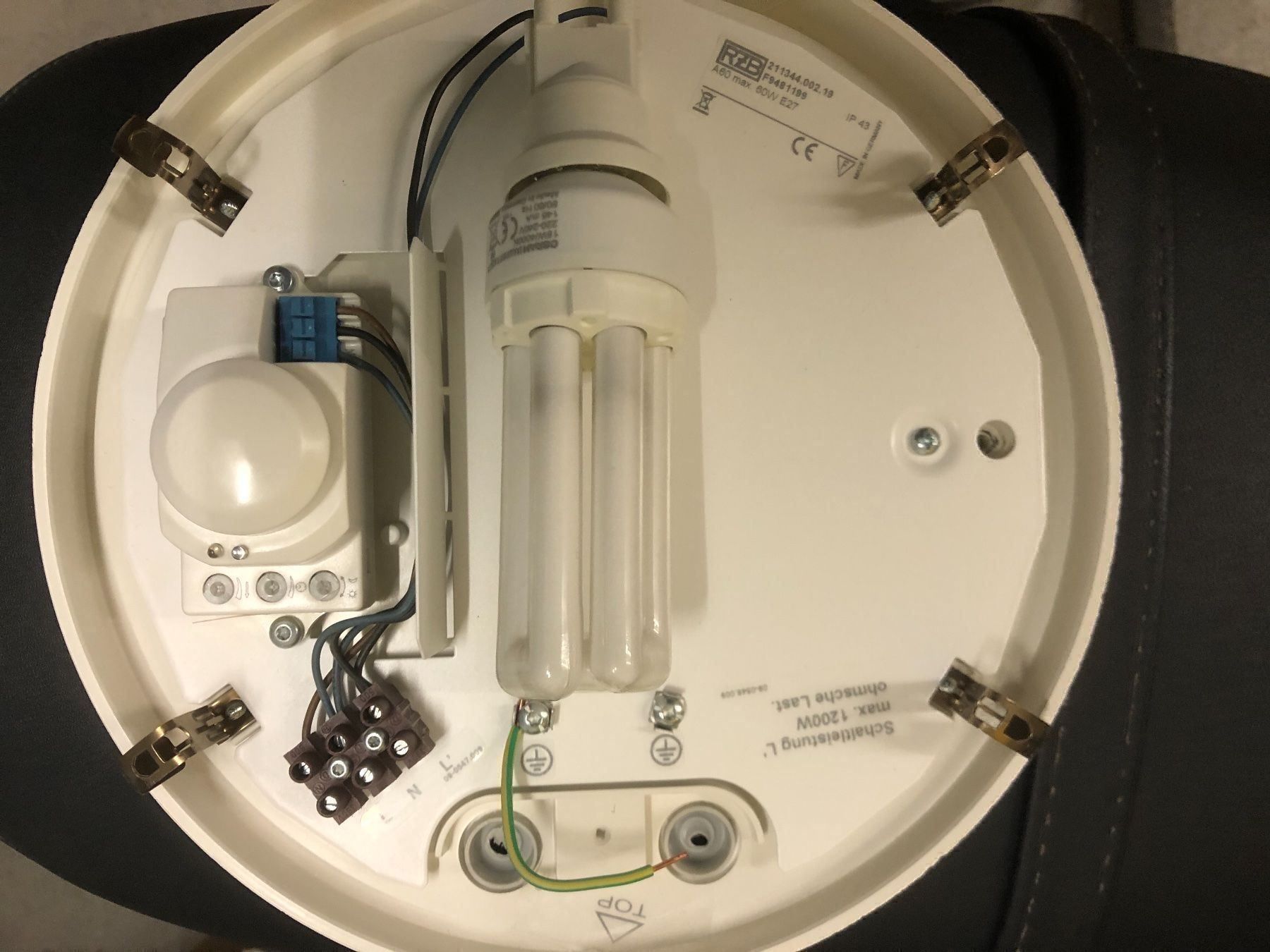 Lampade: Radarleuchte für Wand- / Decke – Usato da Kriens venduto da rabe010 4