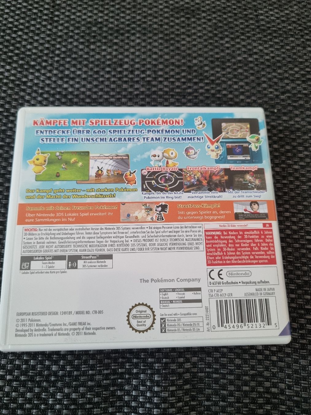 Nintendo Giochi: Super Pokémon Rumble Nintendo 3DS Spiel – Usato da Wattwil venduto da xGamePlayElite 1