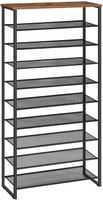 Schuhregal IMOLA Schuhaufbewahrung Metall 75x28,5x159cm