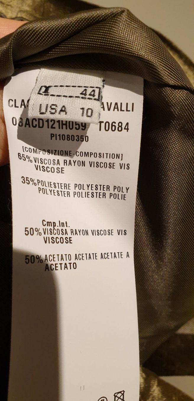 Roberto Cavalli Jacken: Blazer ROBERTO CAVALLI Samt Neu Gr 38 – Neu und originalverpackt aus Wettswil von the_jr6l 3