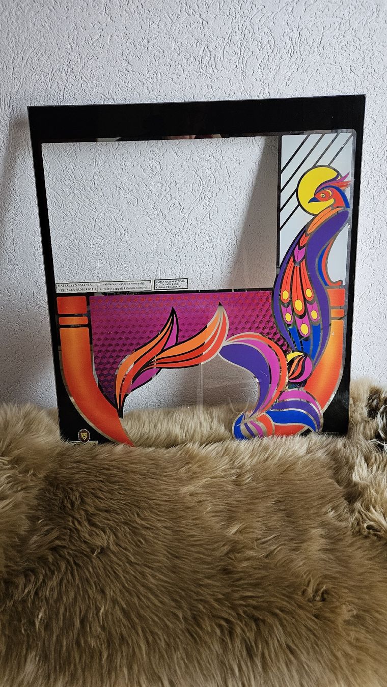 Musiktruhen: Firebird Jukebox Scheibe NSM, Glas, Original, Vintage! – Gebraucht aus Gibswil von Dapi