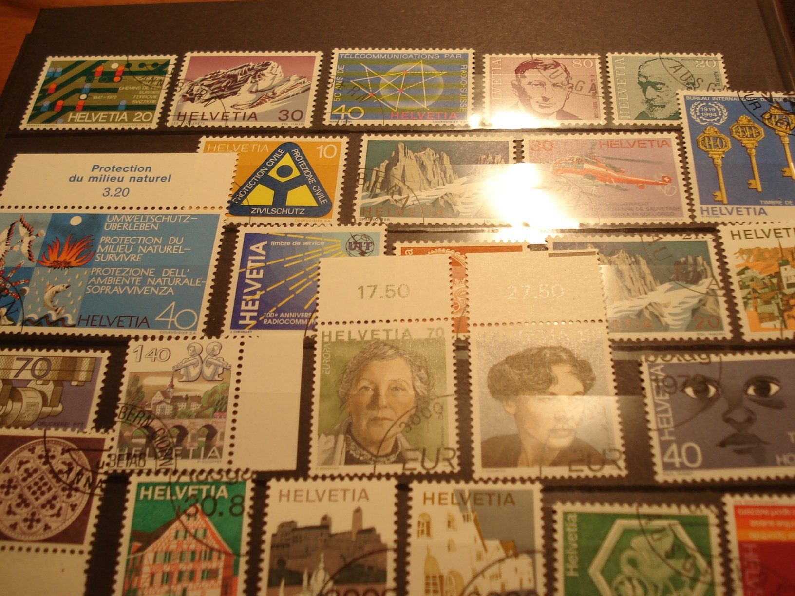 Alle Briefmarken: Lot Schweiz ET.o – Gebraucht aus Niederwil AG von morostahu 4