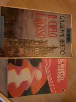 2 Ital. Bücher: Berto, Il Cielo è rosso & Tumiati, Gesso