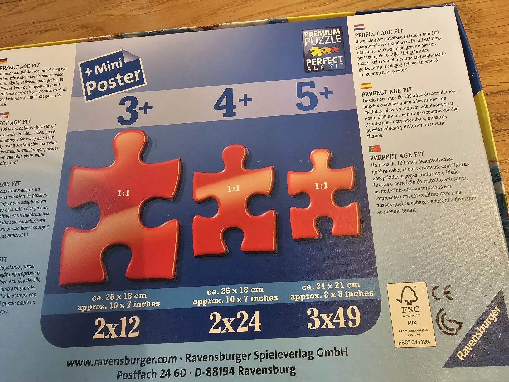 Ravensburger Puzzle: puzzle – Nuovo (secondo la descrizione) da Cologny venduto da Selin34 2