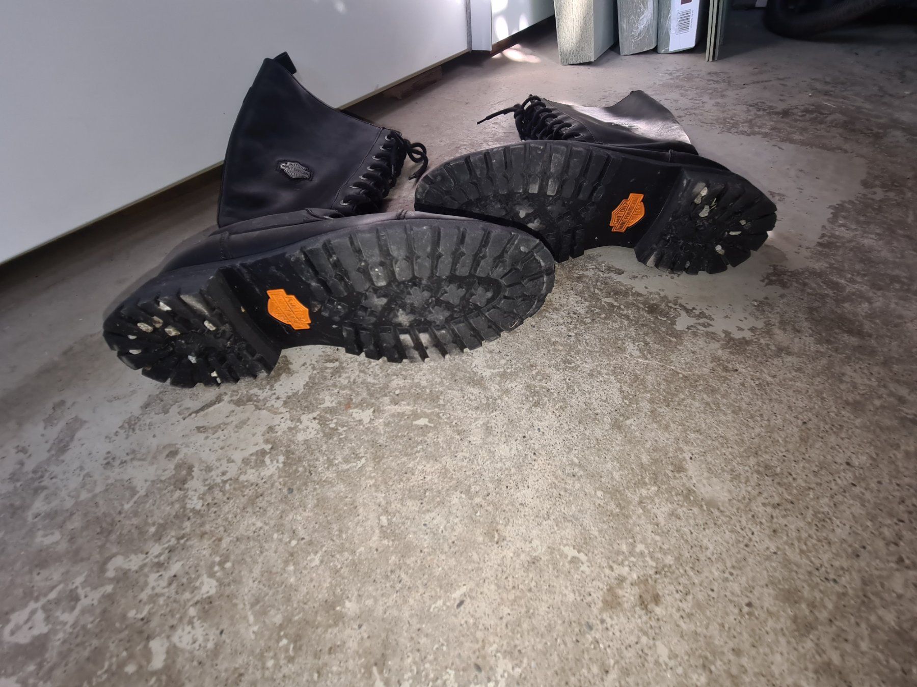 Harley-Davidson Scarpe da uomo: Harley-Davidson Lederstiefel, Gr. 41 – Usato da Reute AR venduto da angelflower 1
