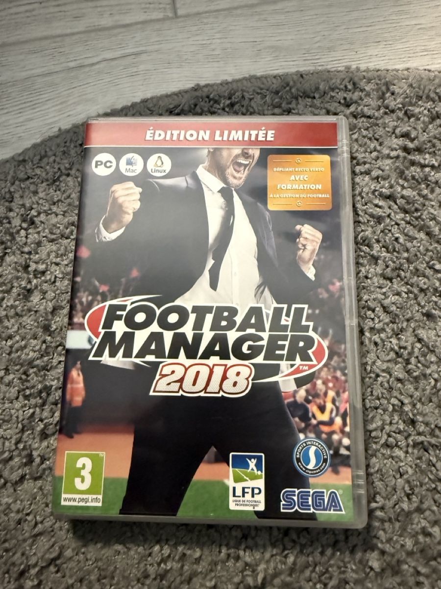 Giochi: Football Manager 2018 Édition Limitée - Jeu PC/Mac/Linux – Usato da Tramelan venduto da arb_hky2
