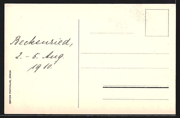 Cartoline postali: AK Beckenried, Nidwaldner-Hof – Usato da Berlin venduto da bartko-reher 1