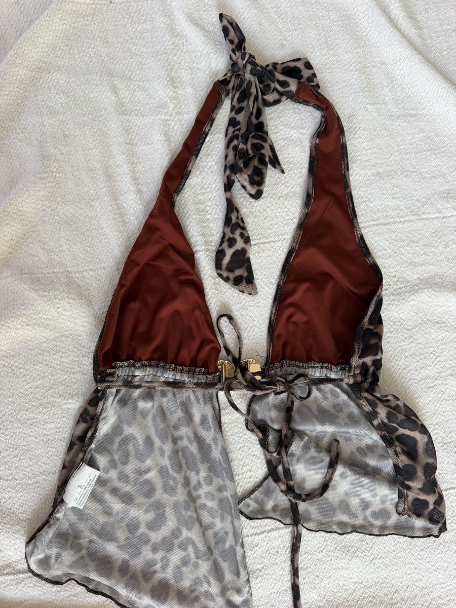 Tops: Top Leopard Print Halter Neck Size S – Neu (gemäss Beschreibung) aus Winterthur von LarissaChiara27 1