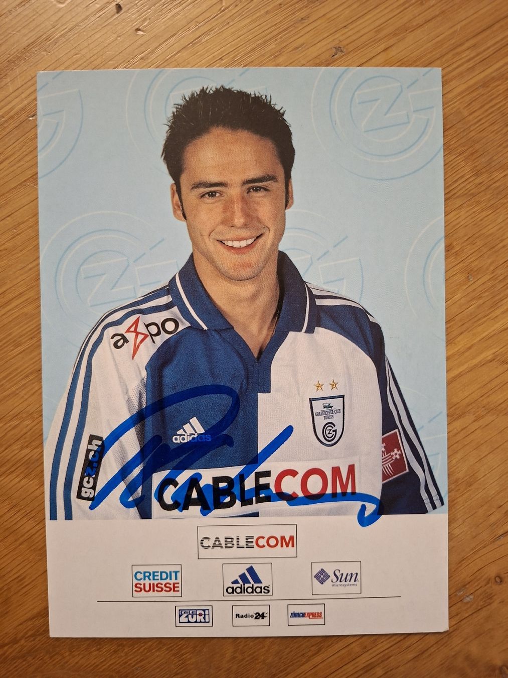 Autografi: Ricardo Cabanas Autogrammkarte GC – Usato da Thun venduto da wuschu