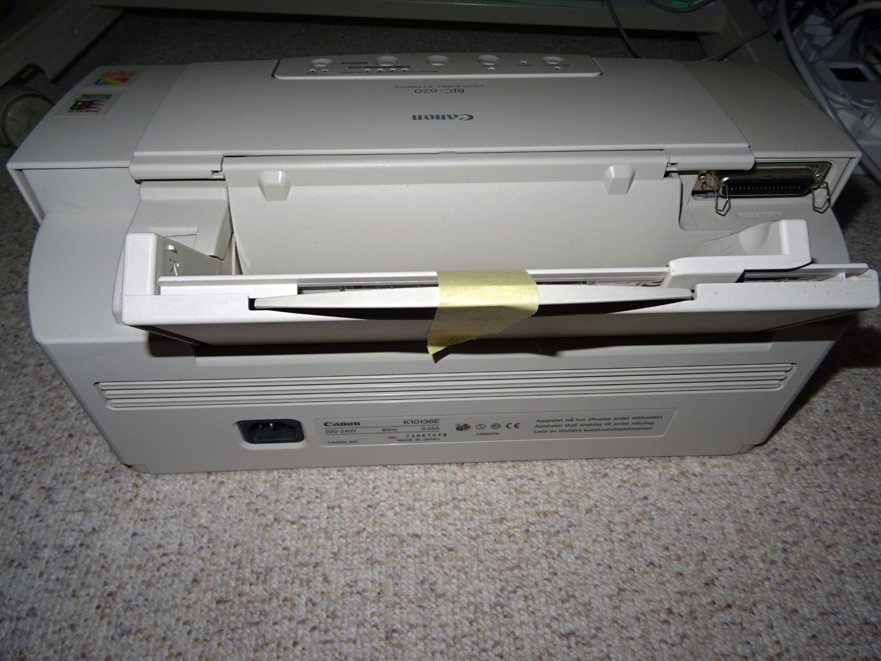 Canon Stampanti: Canon Tintenstrahldrucker BJC-620 – Usato da Obfelden venduto da Borschtsch 2
