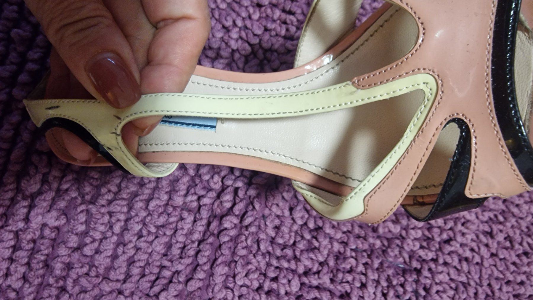 Prada Chaussures femmes: Prada Leder Sandalen – D'occasion à Wil SG par ral_dgc2 4