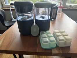Babybrei Zubereiter Beaba Babycook Duo grau gebraucht