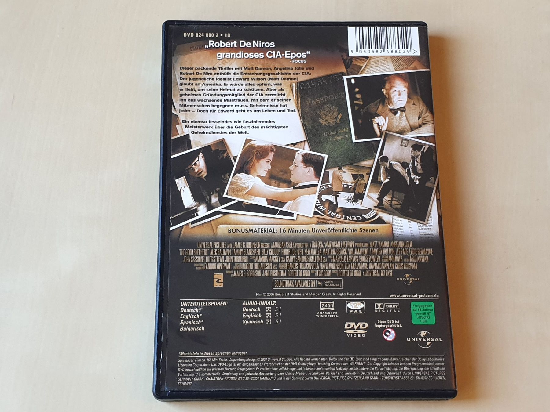 Tutti i DVDs: The Good Shepherd – Usato da Stansstad venduto da collectorsshop 1