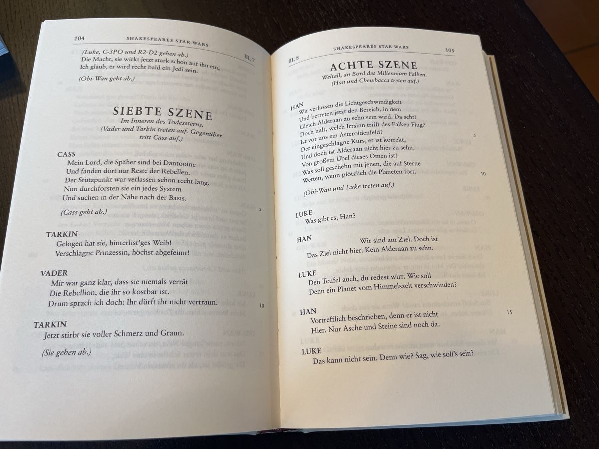 Libri: William Shakespeare - Star Wars – Nuovo (secondo la descrizione) da Einsiedeln venduto da sandramon 2
