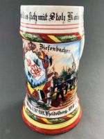Reservistenkrug von 1903 Heidelberg Antik Bierkrug Steinzeug