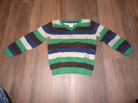Pull enfant H&M rayé multicolore taille 92