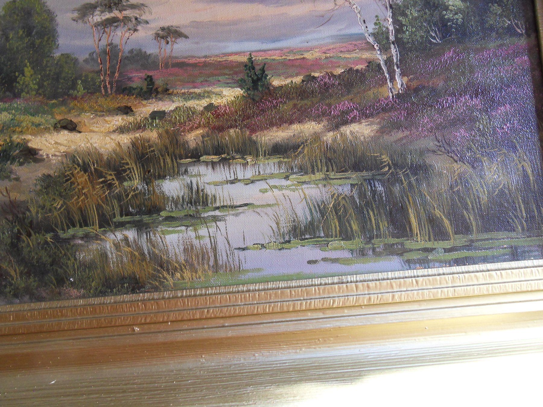 Gemälde: Oelbild Landschaft – Gebraucht aus Schongau von Eva-Katharina 4