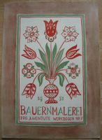 Bauernmalerei, Pro Juvente - Werkbogen Nr.7  von 1951